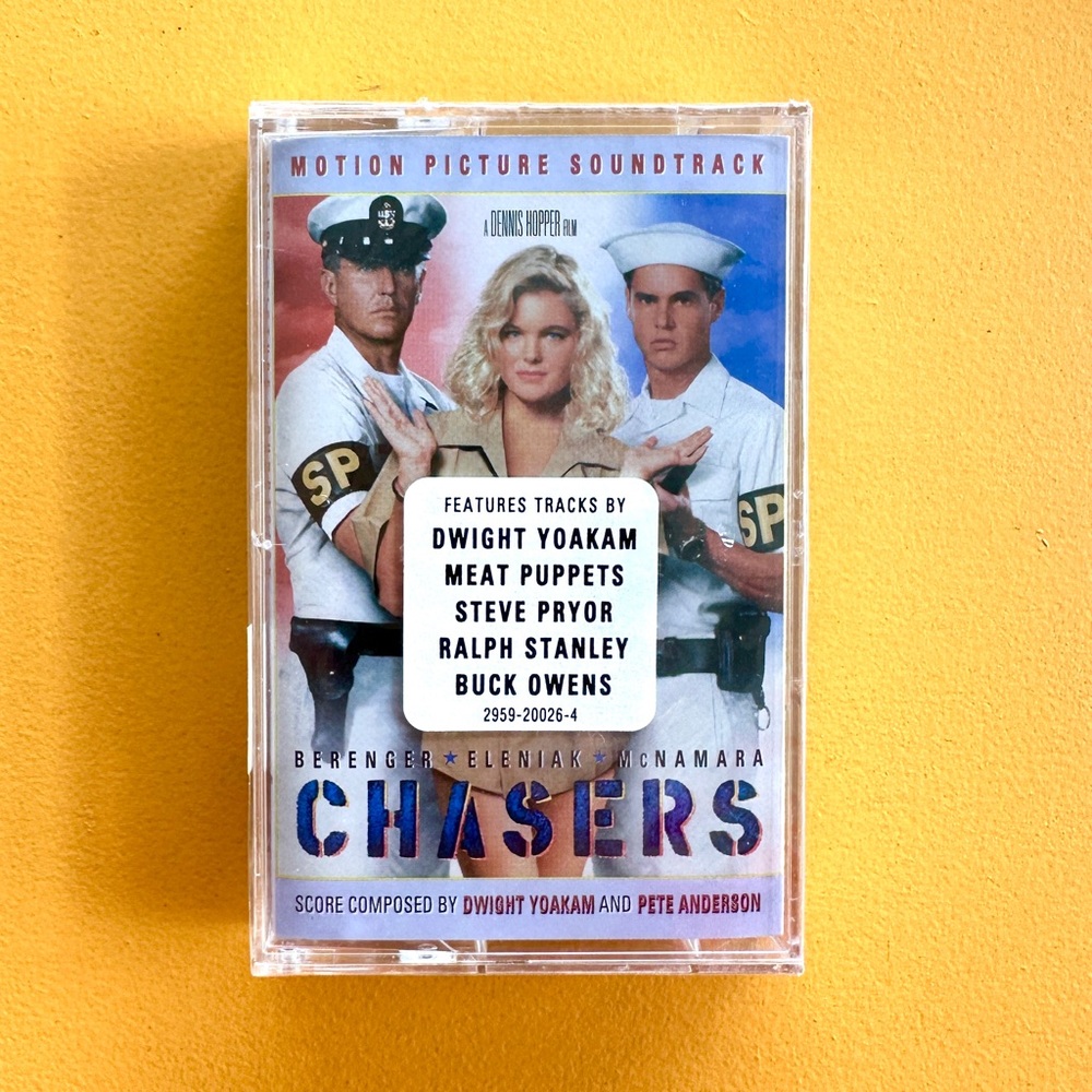 SEALED Chasers (2001) Motion Picture Soundtrack Cassette Film Movie Music